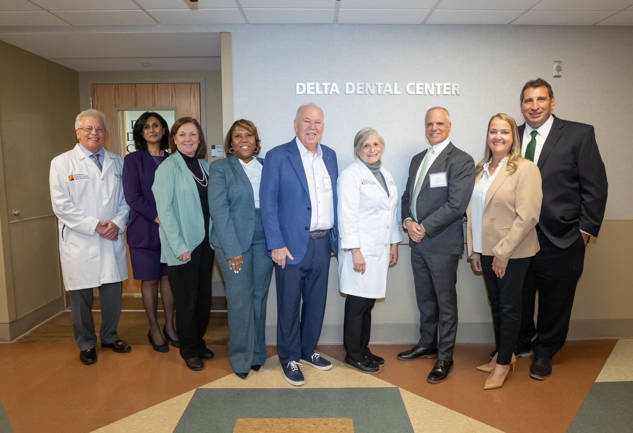 The Delta Dental Center ribbon cutting ceremony