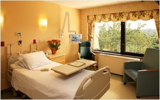 An Overlook Medical Center maternity room